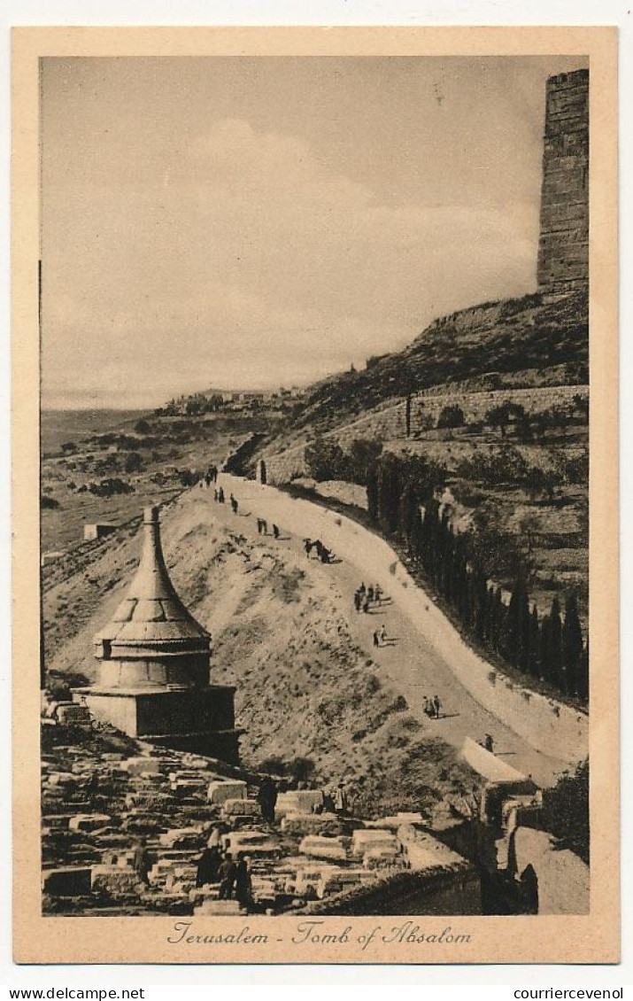 CPA - JERUSALEM (Israël) - Tombeau D' Absalom - Israel