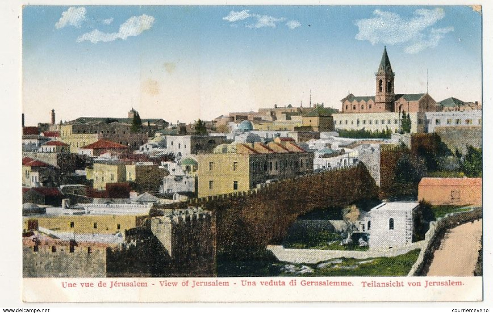CPA - JERUSALEM (Israël) - Une Vue De Jérusalem - Israël