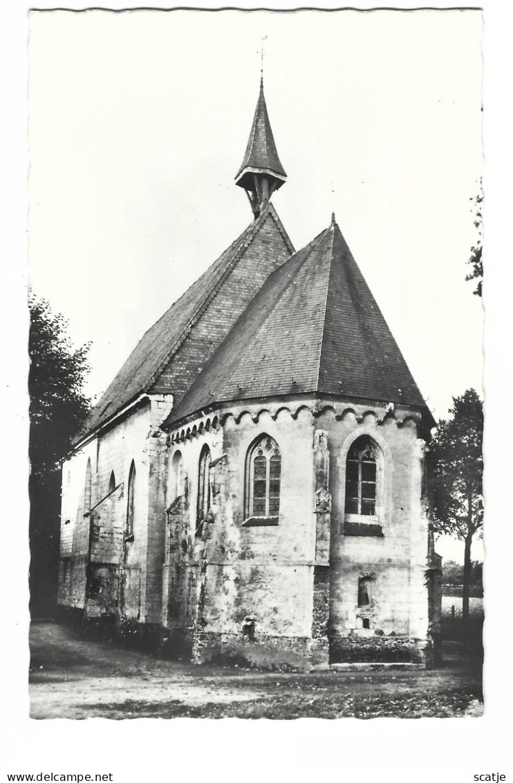 Opitter.   -    Bree   -   Kerk O.L.V.   Troosteres Der Bedrukten.   -   Daterend Van XI - XII Eeuw - Bree