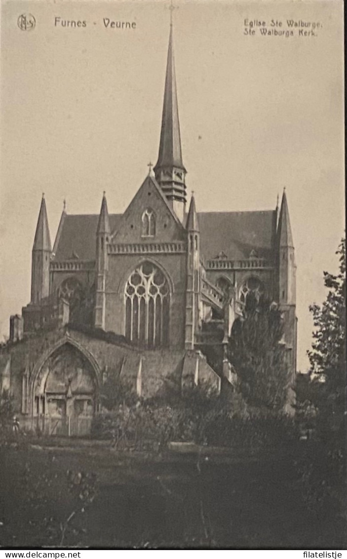 Veurne De St Walburgakerk - Veurne