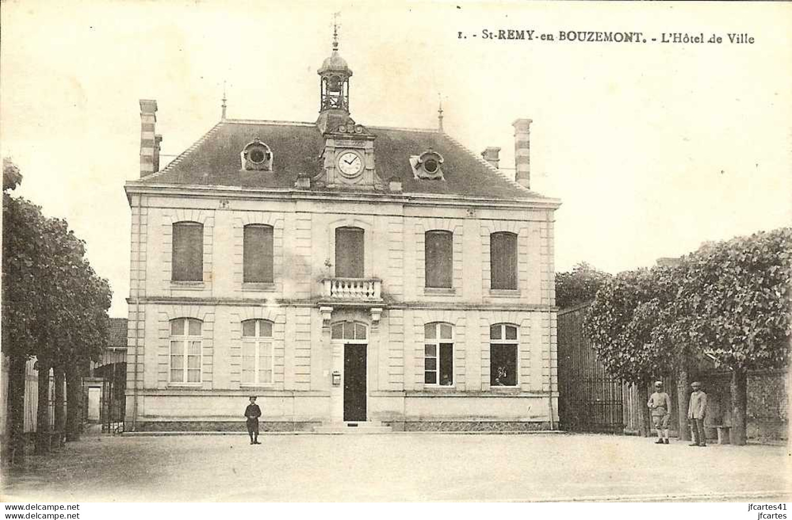 51 - ST REMY-EN-BOUZEMONT - L'Hôtel De Ville - Saint Remy En Bouzemont