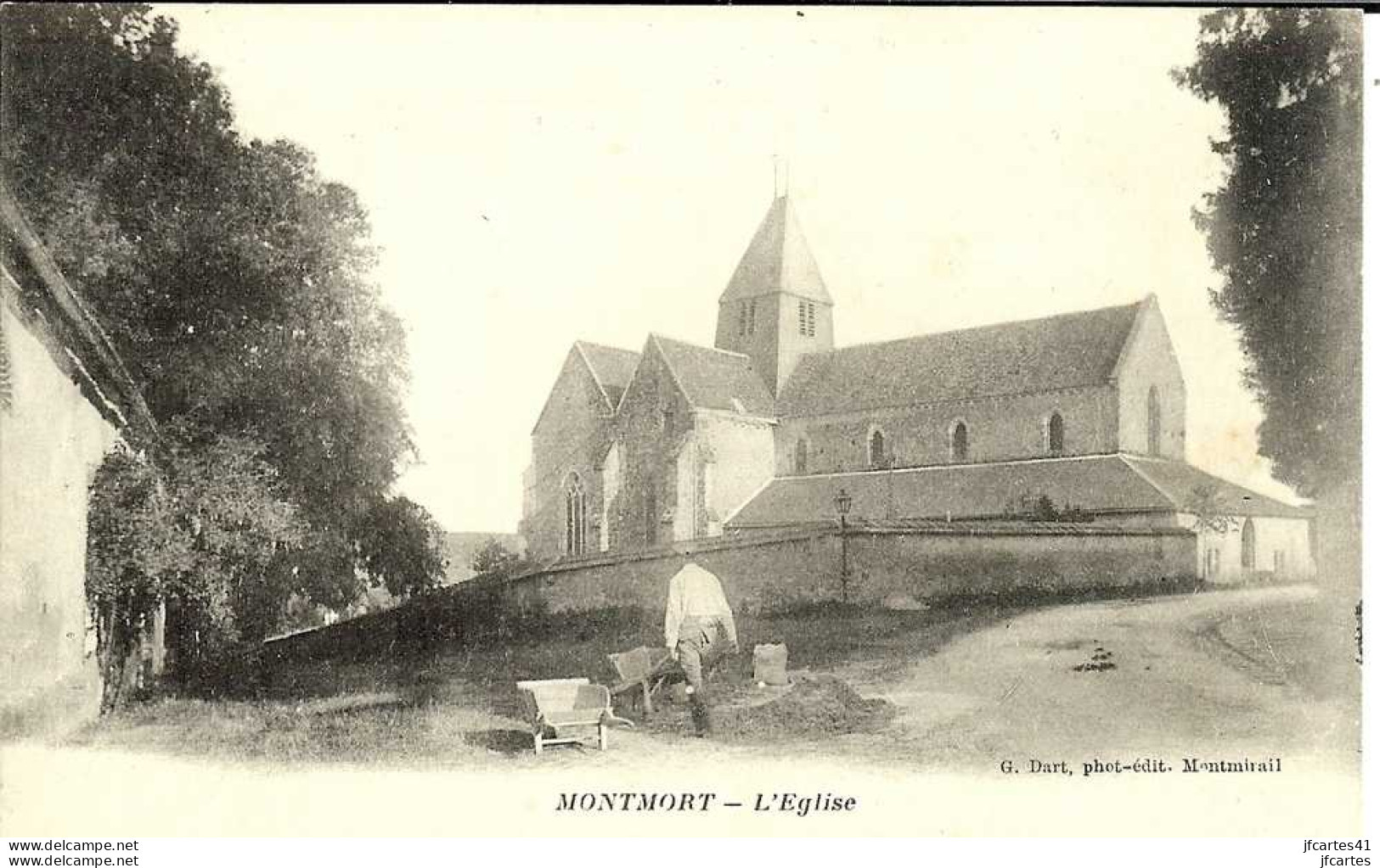 51 - MONTMORT - L' Eglise - Montmort Lucy