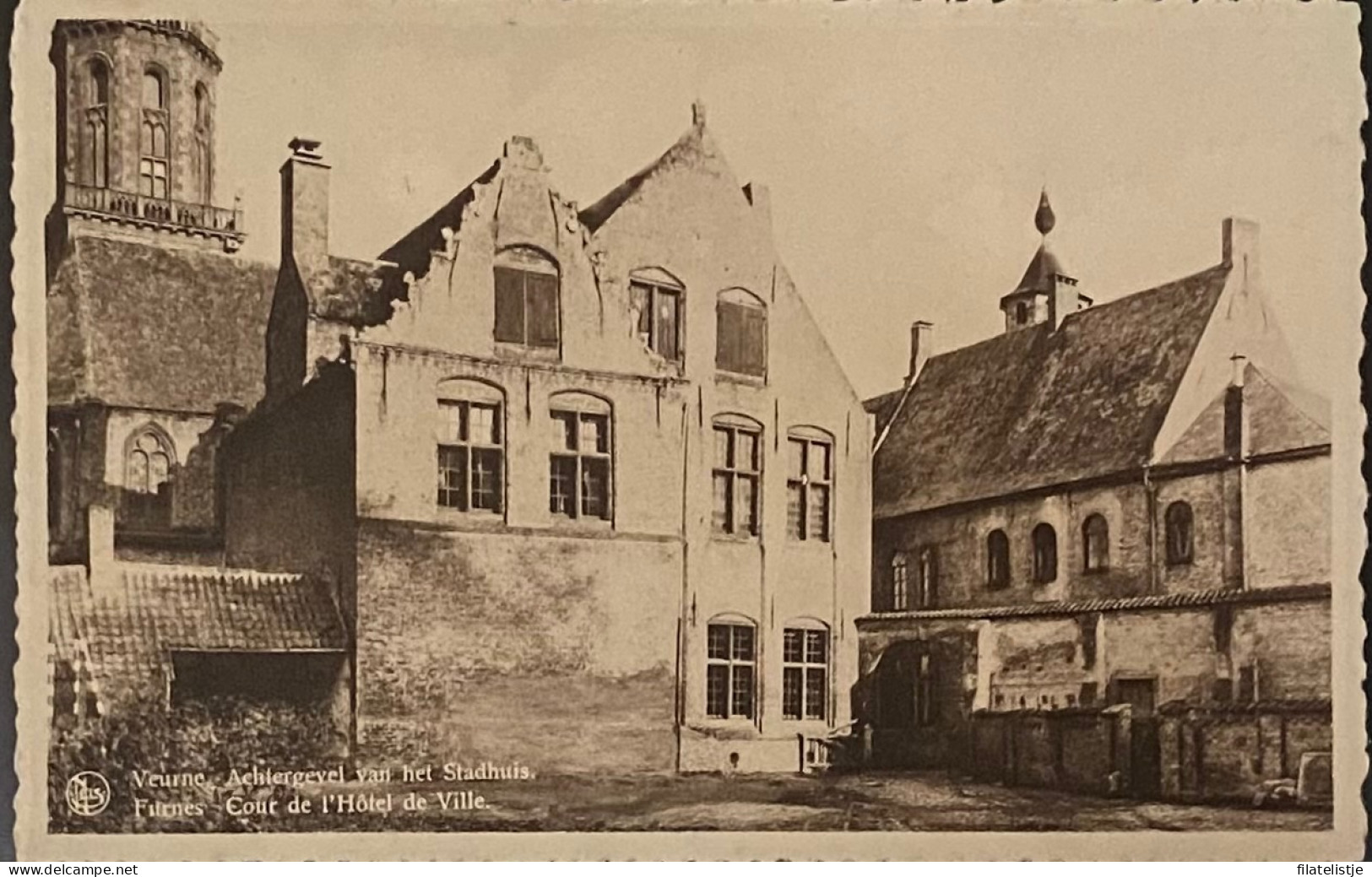 Veurne De Achterzijde Van Het Oude Stadhuis - Veurne