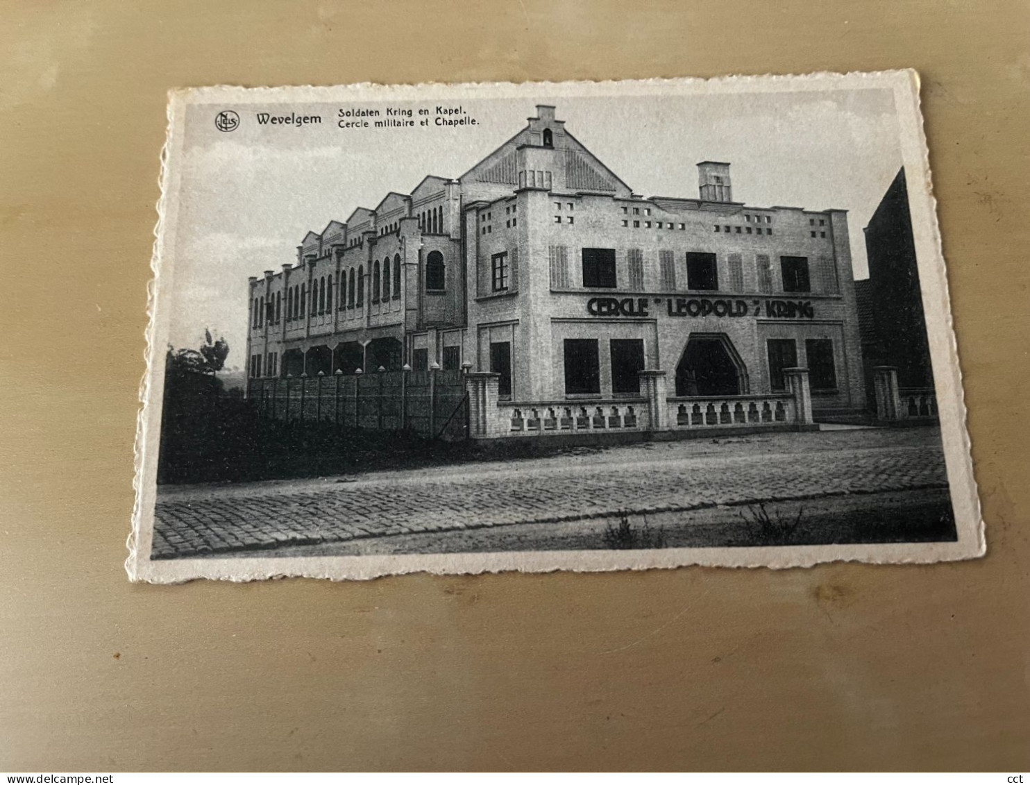 Wevelgem  Soldaten Kring En Kapel   Cercle Militaire Et Chapelle - Wevelgem