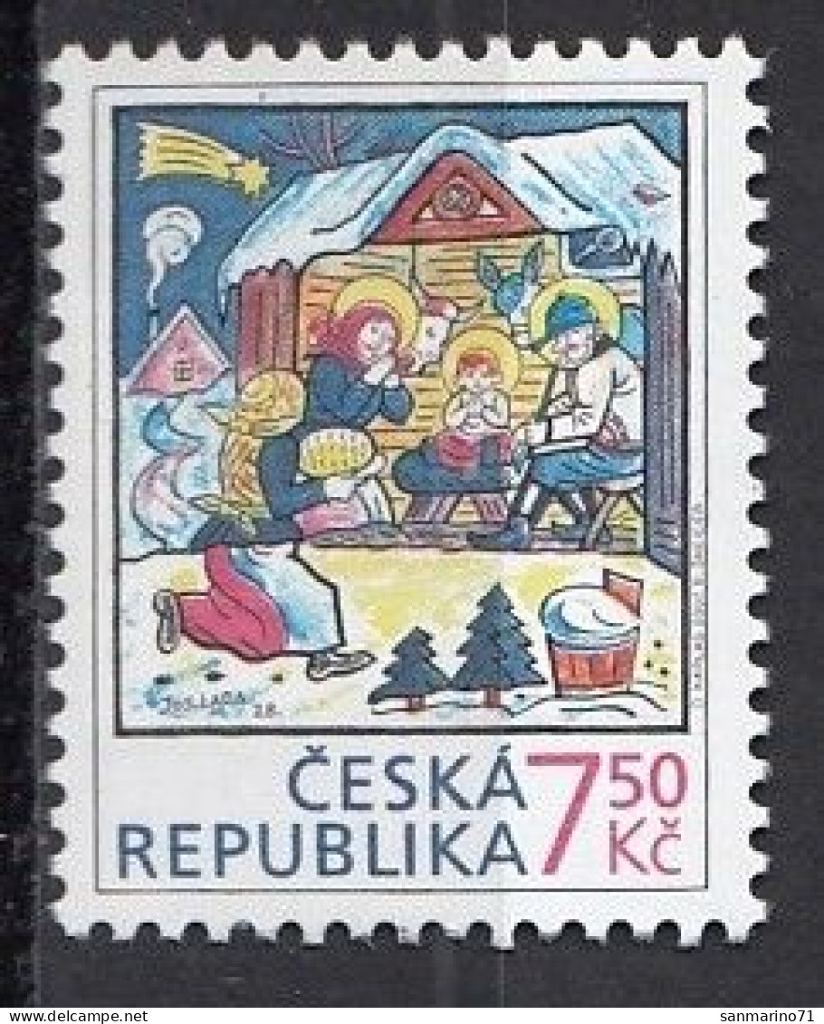 CZECH REPUBLIC 535,unused,Christmas 2007 - Nuevos