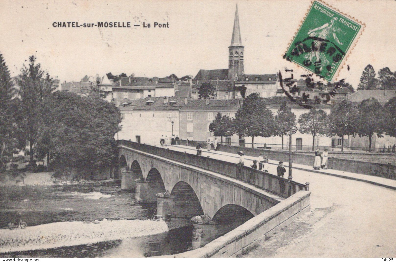 CHATEL SUR MOSELLE LE PONT - Chatel Sur Moselle