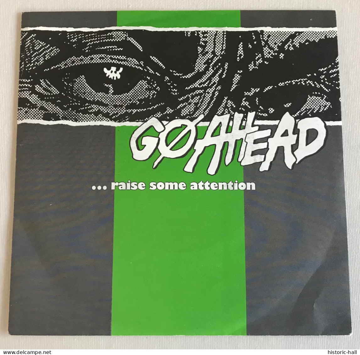 GO AHEAD - Raise Some Attention - 45t - 1990 - Green Vinyl - Punk