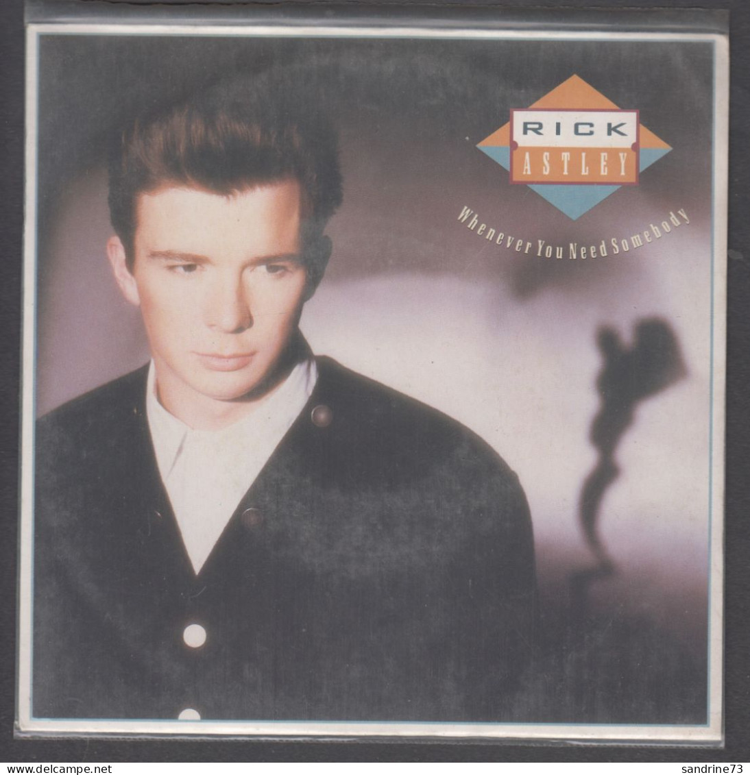 Disque Vinyle 45t - Rick Astley - Whenever You Need Somebody - Dance, Techno En House