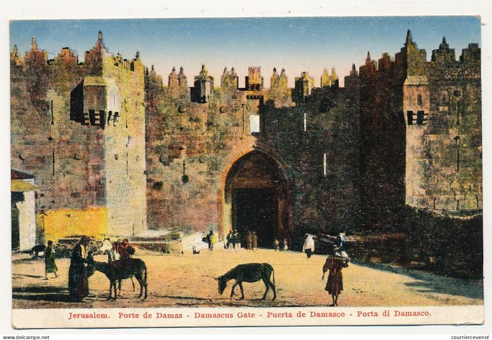 CPA - JERUSALEM (Israël) - Porte De Damas - Israël