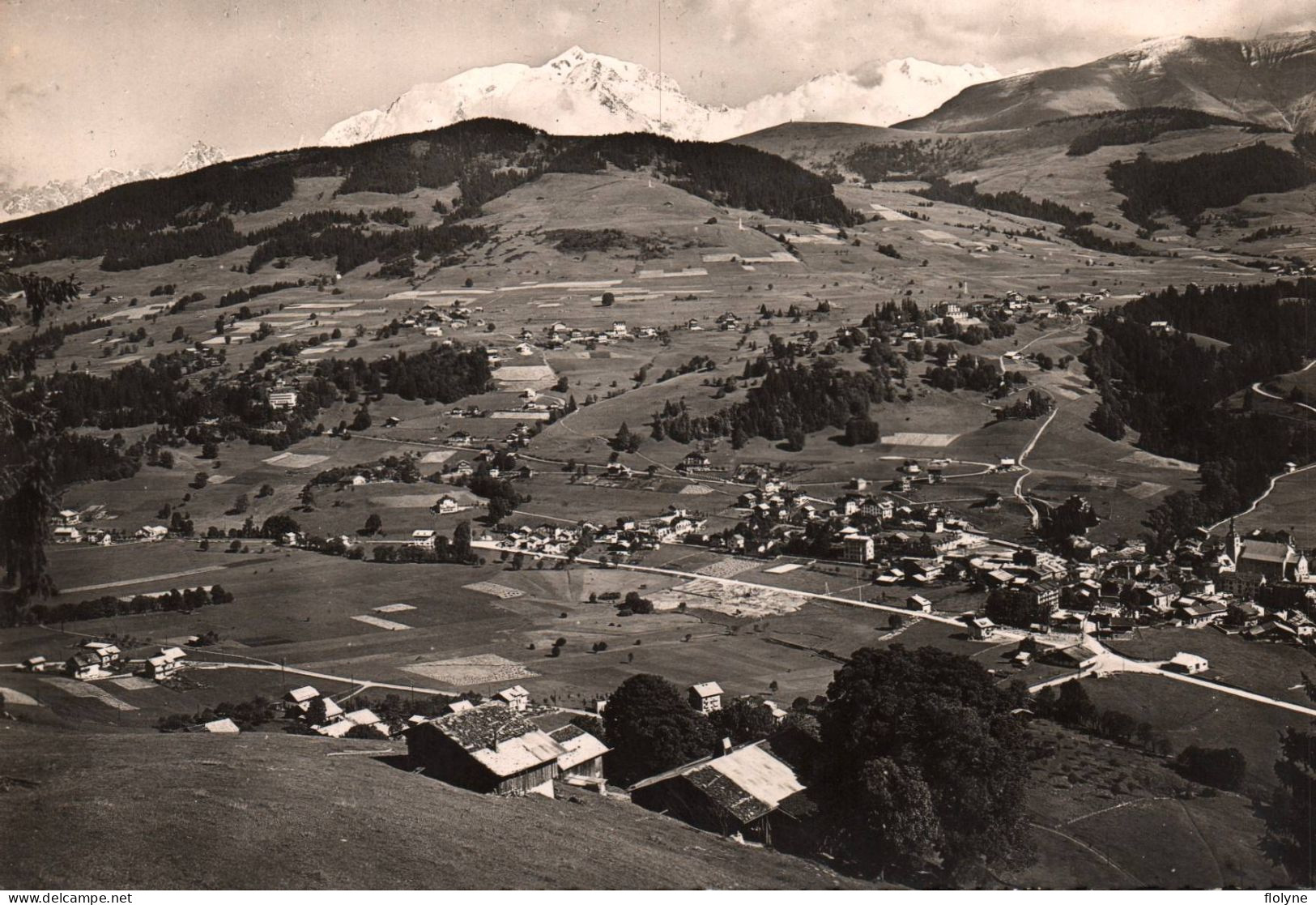 Megeve - Vue Général Du Mont Blanc - Megève