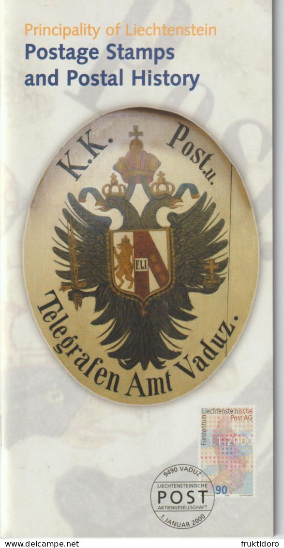 Liechtenstein Brochure Postal Museum - Year 2002 - Kunstführer