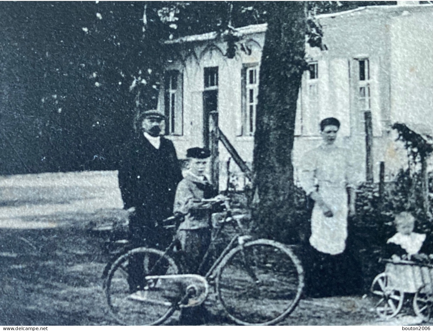 Brumath 1908 Restauration Zum Bruemter Wald Voiture à Chien -- Attelage à Chien Vélo Cycle - Brumath