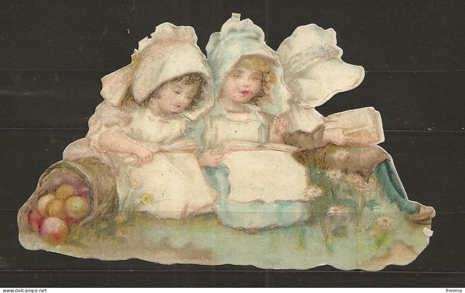 Découpis Gaufrée Bébés Année 1900 - Enfants