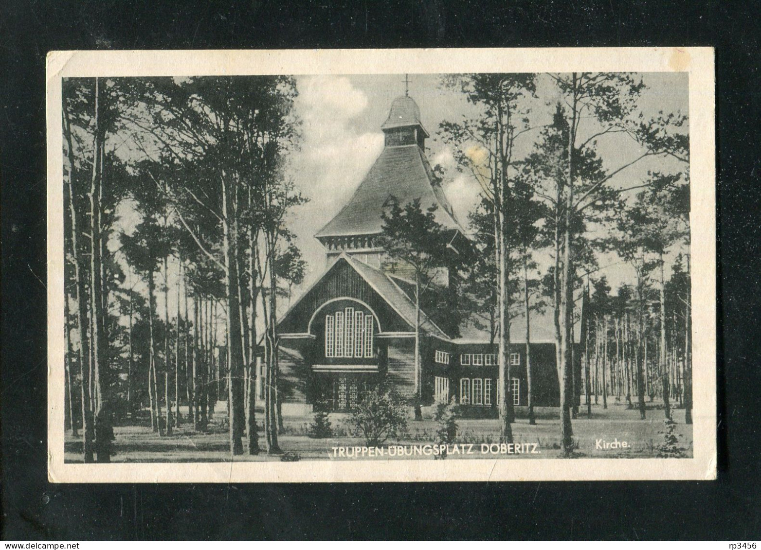 "TRUPPENUEBUNGSPLATZ DOEBERITZ" 1944, AK "Kirche" (A325) - Dallgow-Doeberitz
