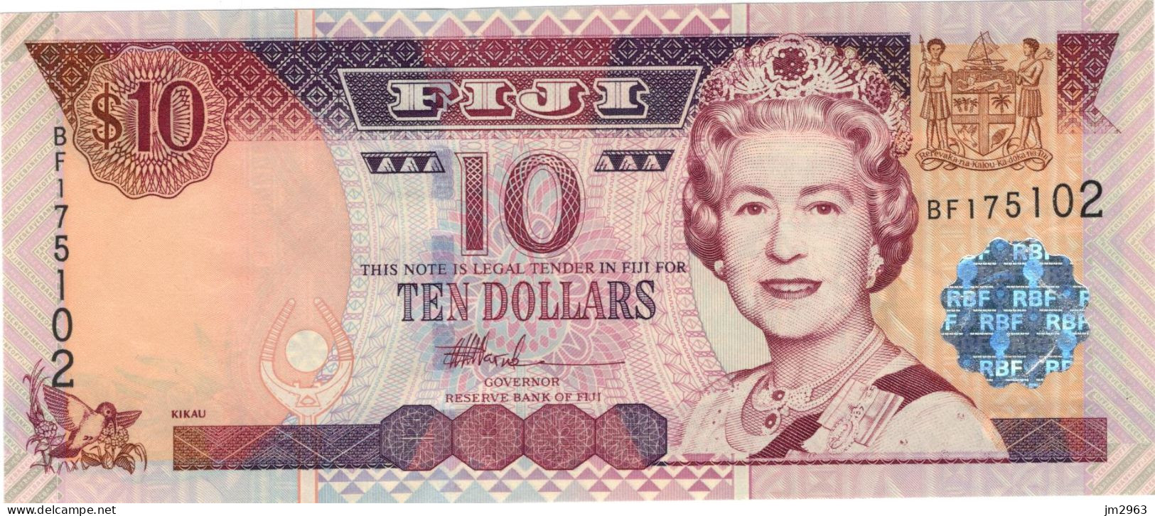 FIDJI 10 DOLLARS UNC 2002 BF175102 - Fiji