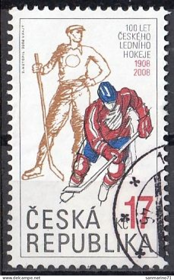 CZECH REPUBLIC 558,used,falc Hinged - Used Stamps