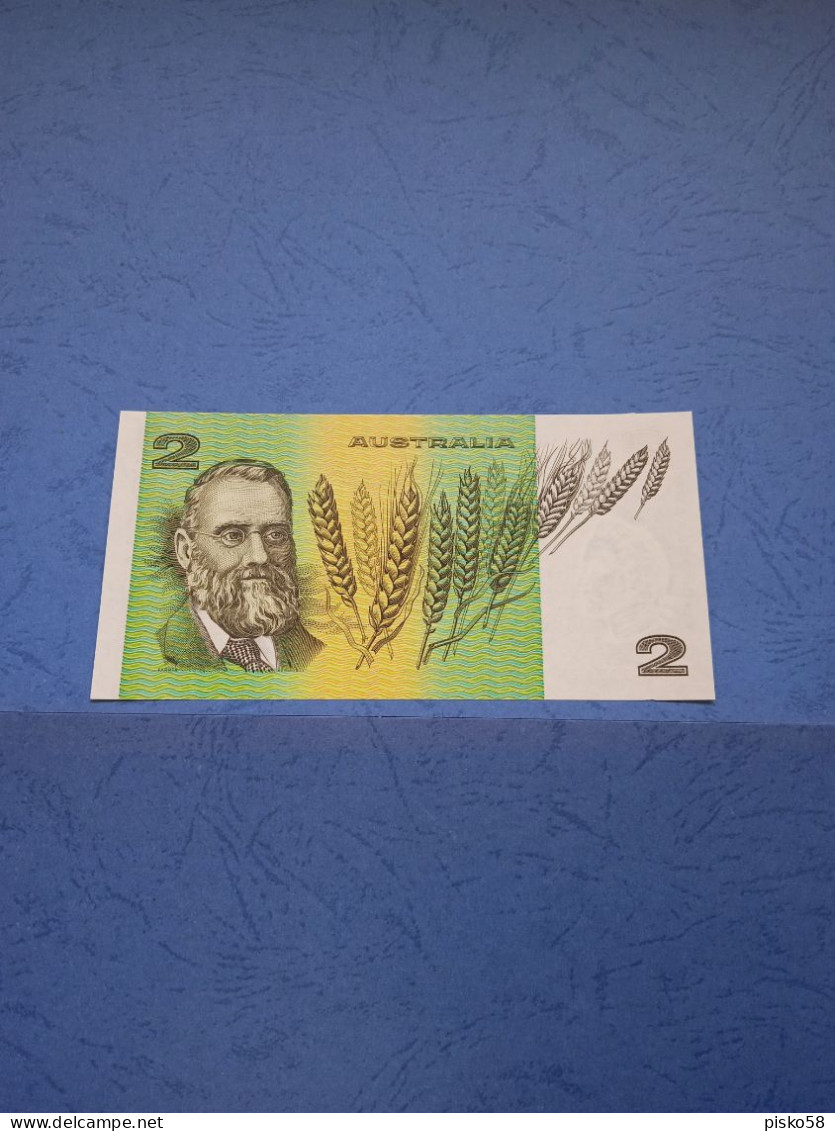 AUSTRALIA-P43e 2D 1974-85  UNC - 1974-94 Australia Reserve Bank (paper Notes)