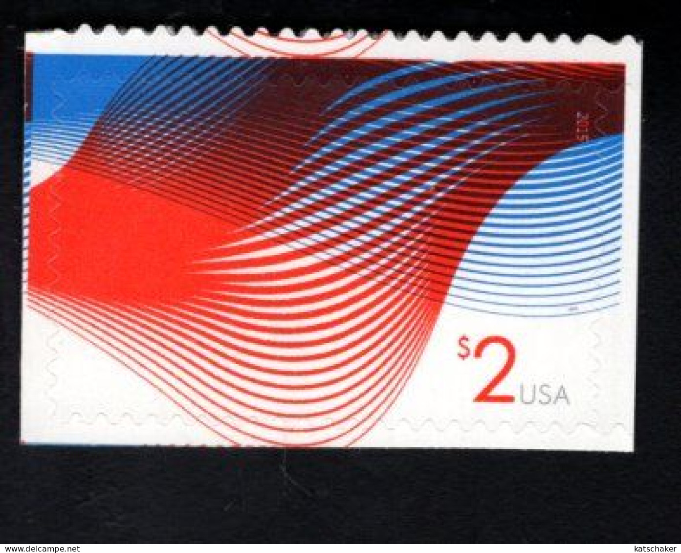 1857514788 2015 SCOTT 4954 (XX)   POSTFRIS MINT NEVER HINGED   - PATRIOTIC WAVES - Unused Stamps