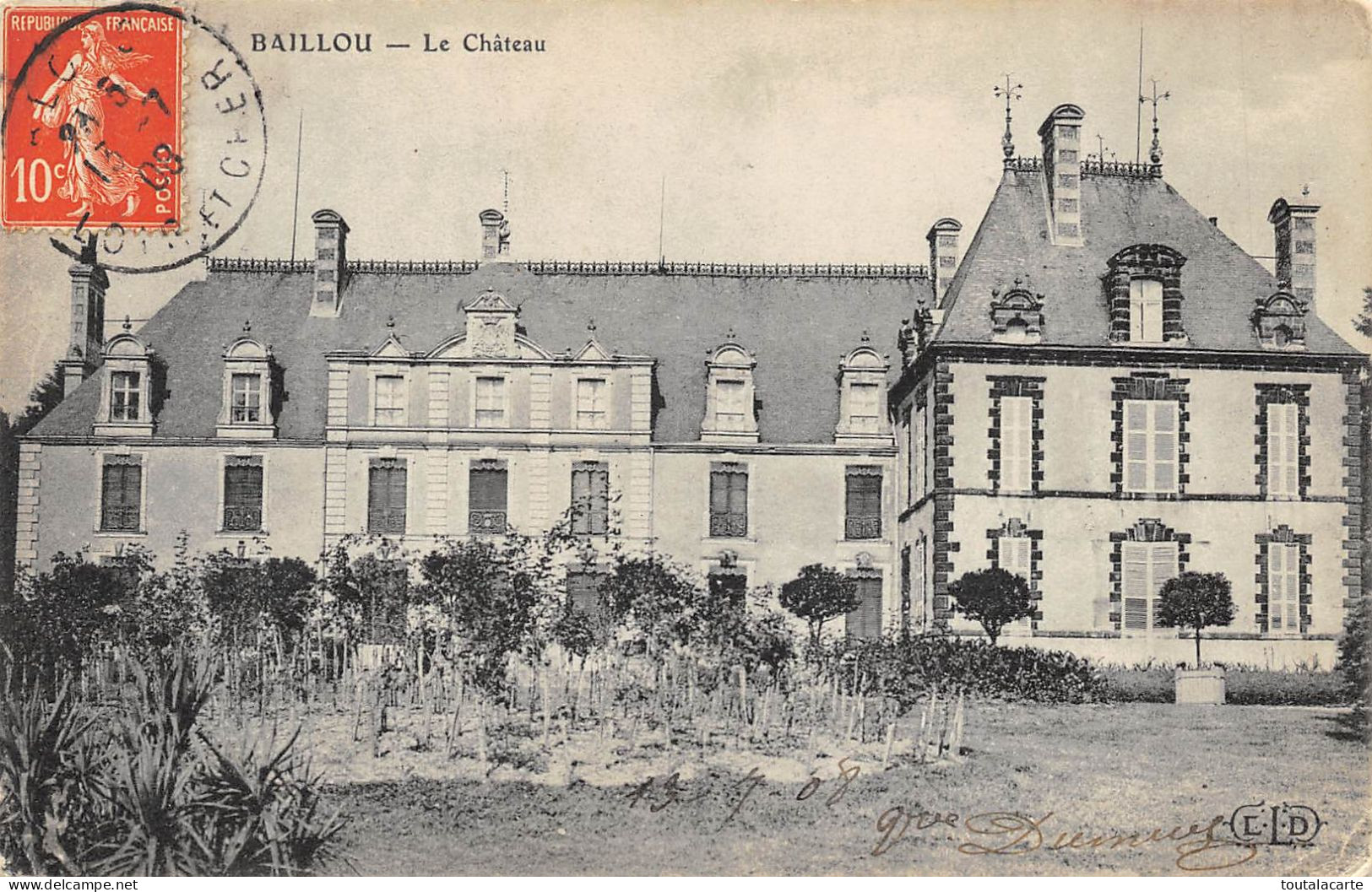 CPA 41 BAILLOU LE CHATEAU - Autres & Non Classés