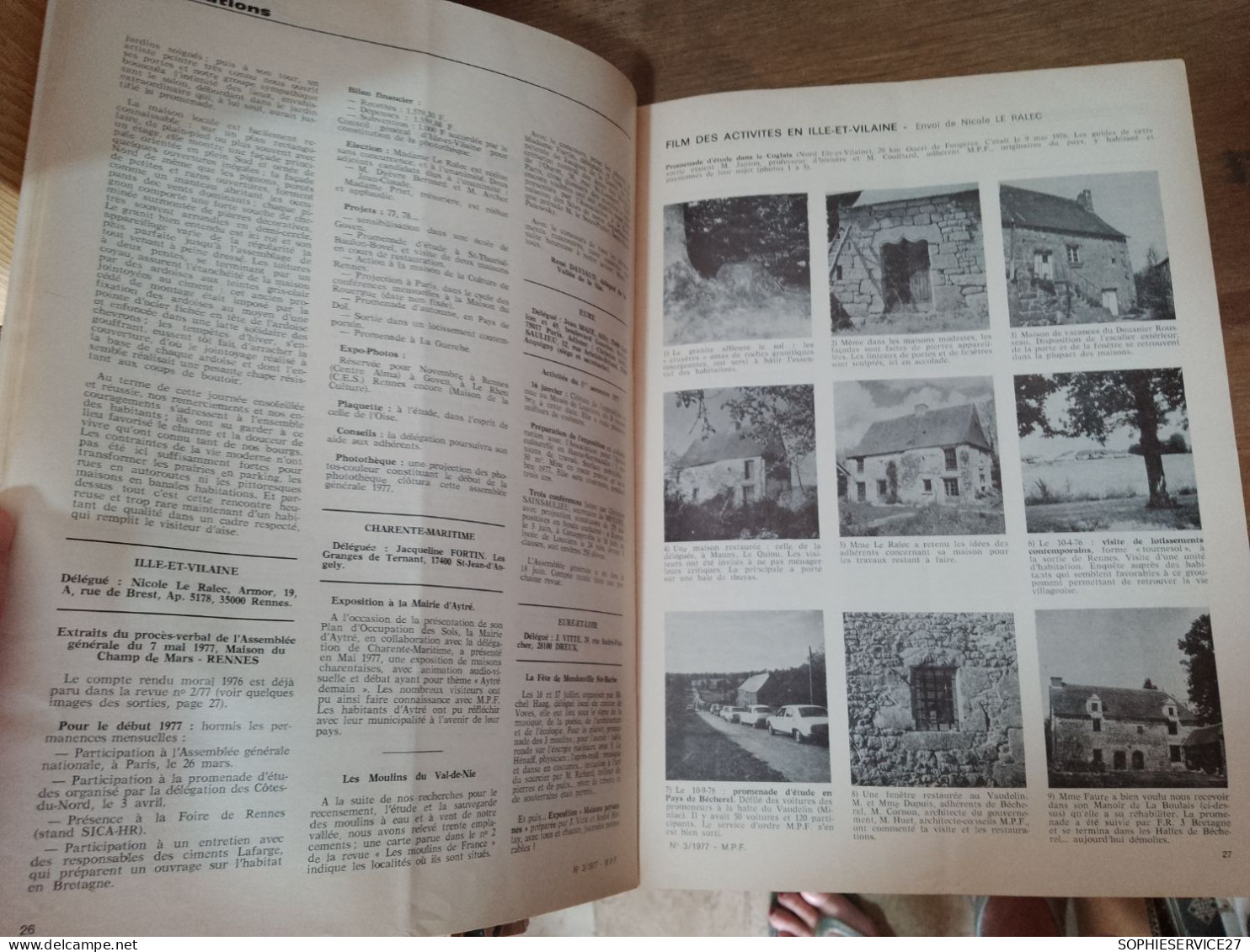 132 //  MAISONS PAYSANNES DE FRANCE / 1977 / MAISONS PAYSANNES EN CARTES POSTALES - Casa & Decoración