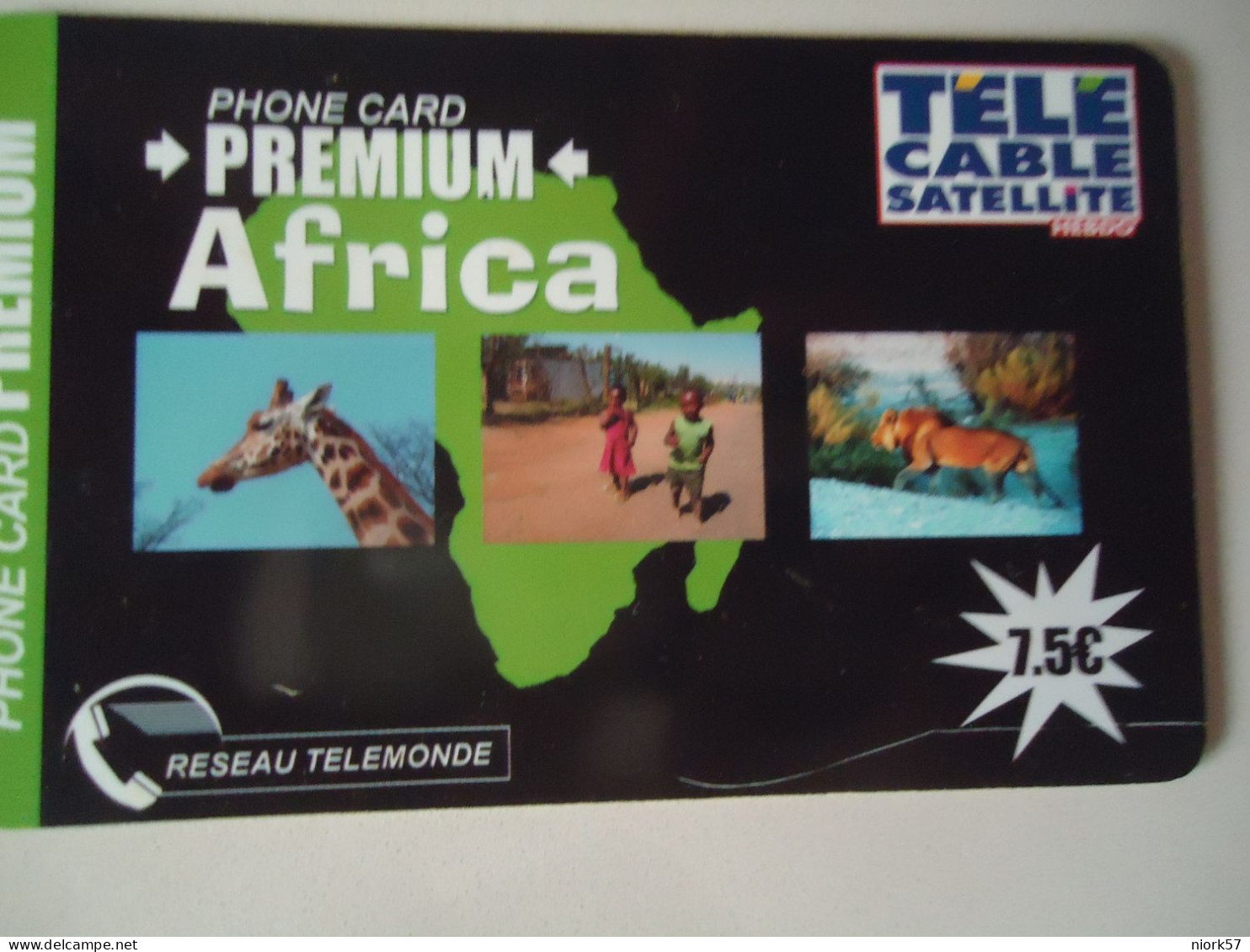 GREECE CARDS  AFRICA ANIMALS  GIRAFFES LIONS - Dschungel