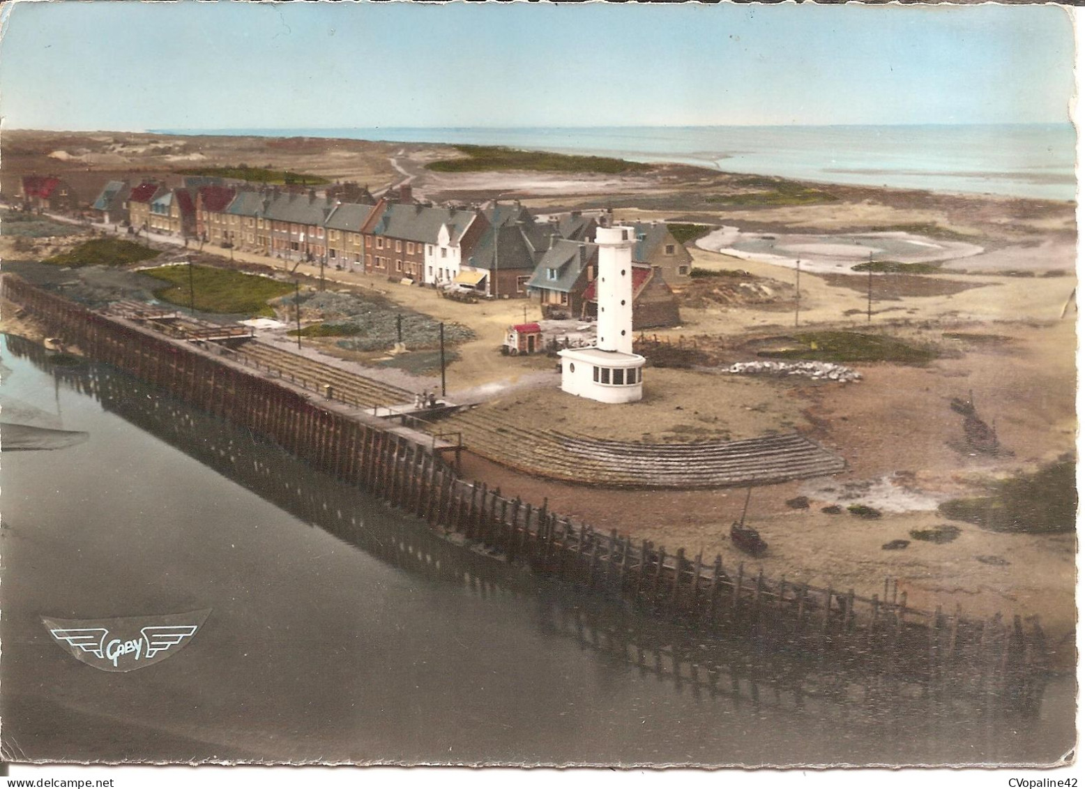 LE HOURDEL (80) Vue Générale En 1957 (LA FRANCE VUE DU CIEL)  CPSM GF - Le Hourdel