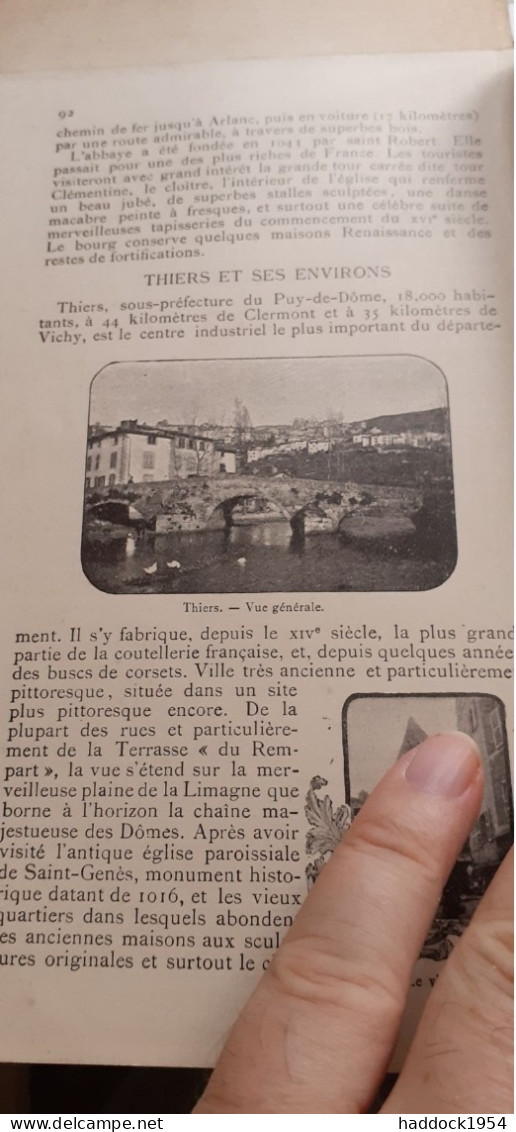 L'auvergne Syndicat D'initiative De Clermont Ferrand 1898 - Auvergne