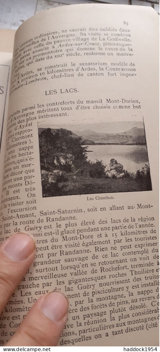 L'auvergne Syndicat D'initiative De Clermont Ferrand 1898 - Auvergne