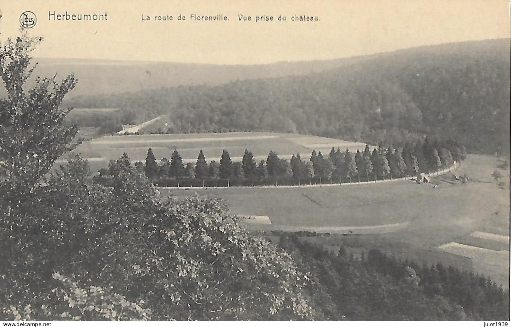 Route De HERBEUMONT Vers FLORENVILLE Via CONQUES . - Herbeumont