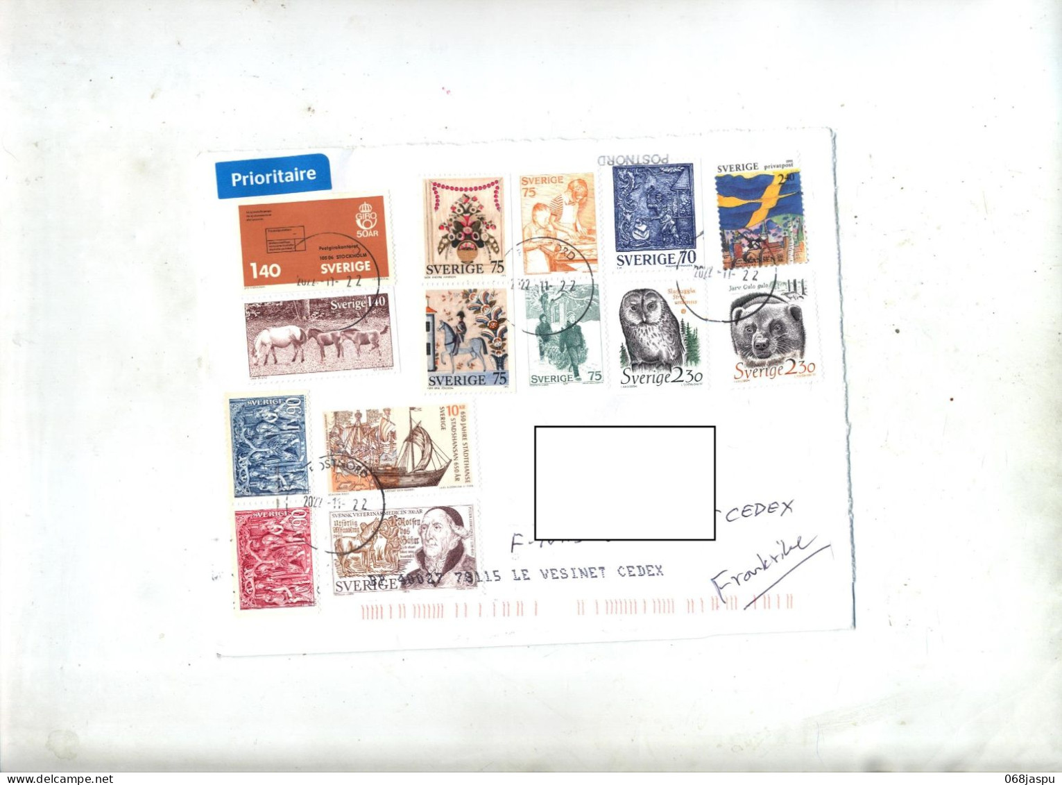 Lettre Cachet  Sur Tres Nel Ansemble Index Tournee Facteur - Storia Postale