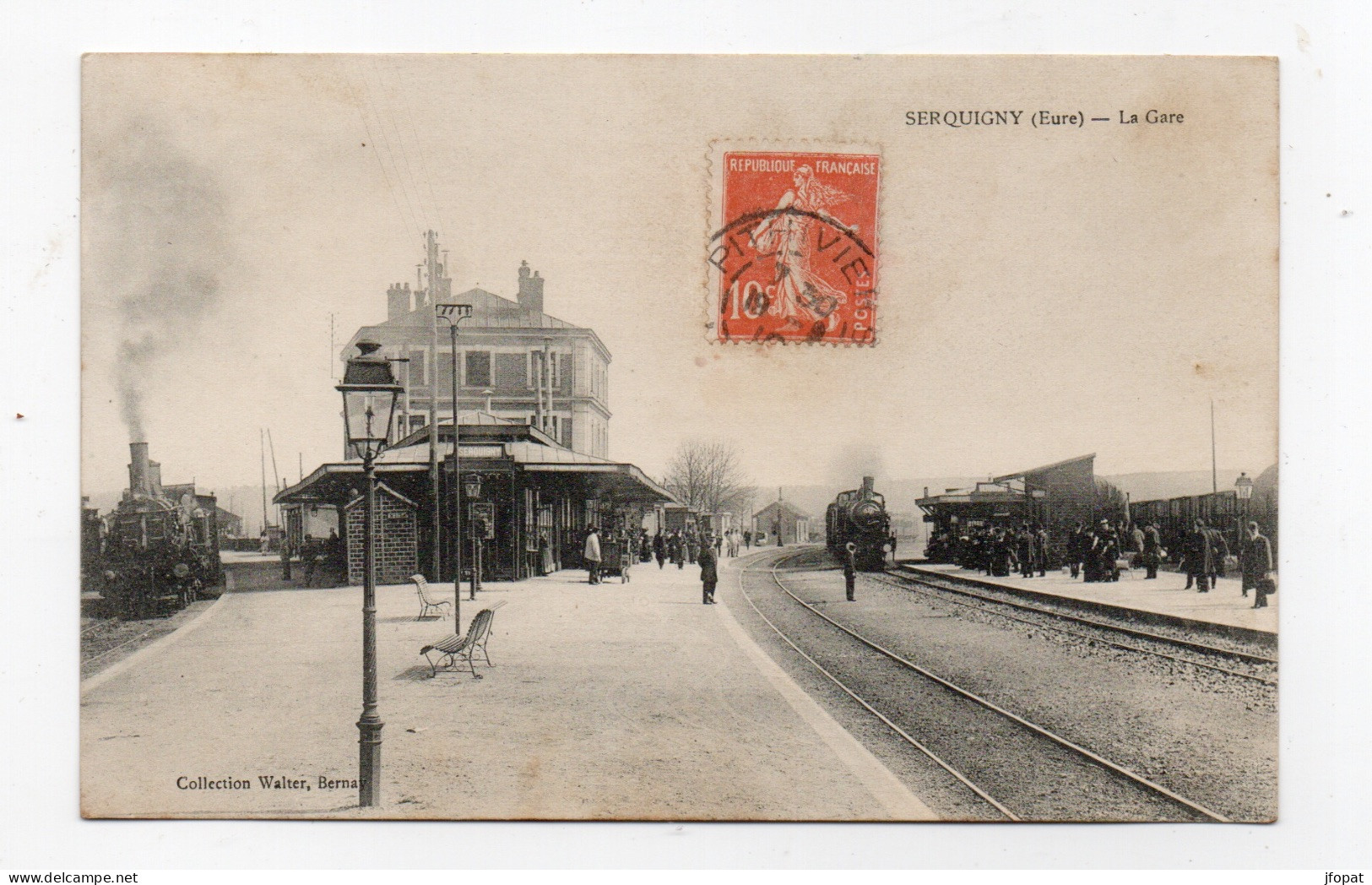 27 EURE - SERQUIGNY La Gare - Serquigny