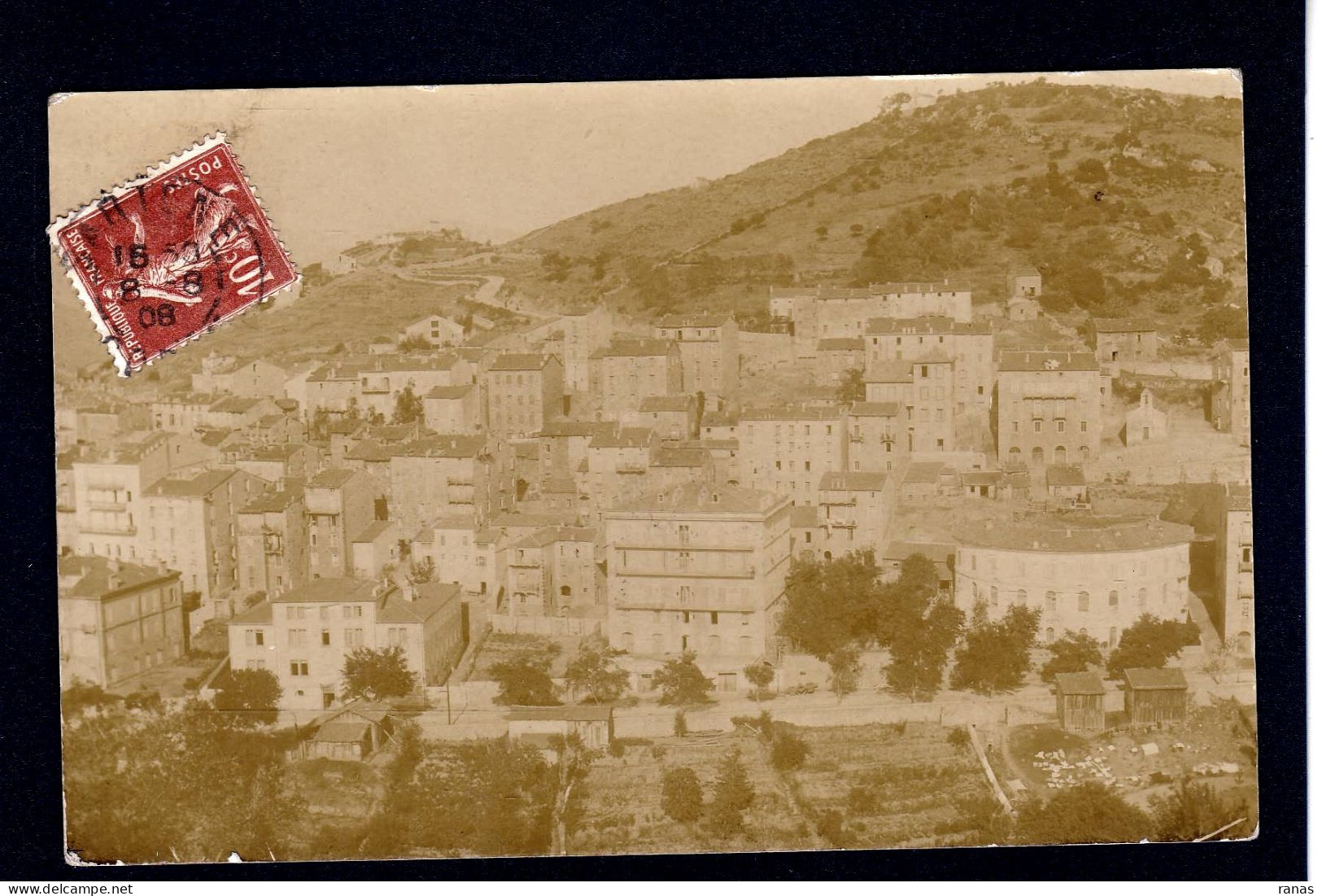 CPA [20] [2A] Corse Du Sud > Sartene Carte Photo Voir Scan Du Dos - Sartene