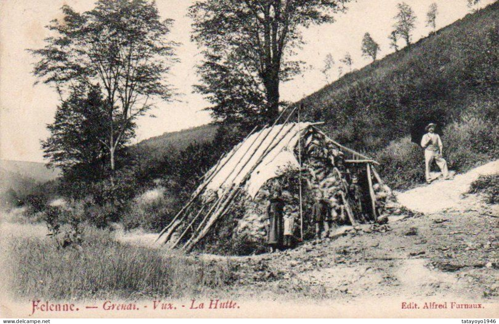 Felenne  Granai Vux La Hutte Voyagé En 1909 - Beauraing