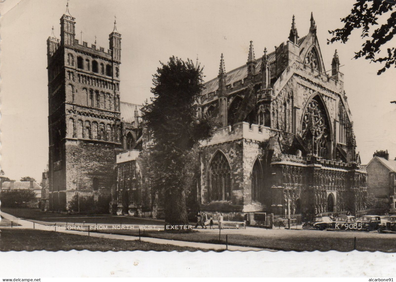 EXETER - Cathedal From North West - Exeter