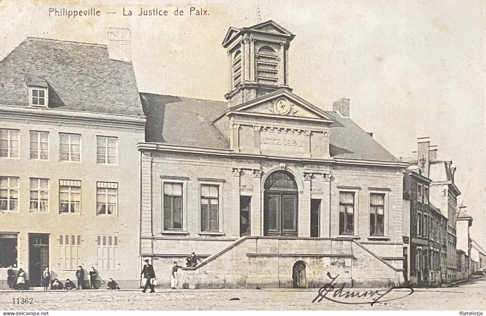 Philippeville La Justice De Paix - Philippeville