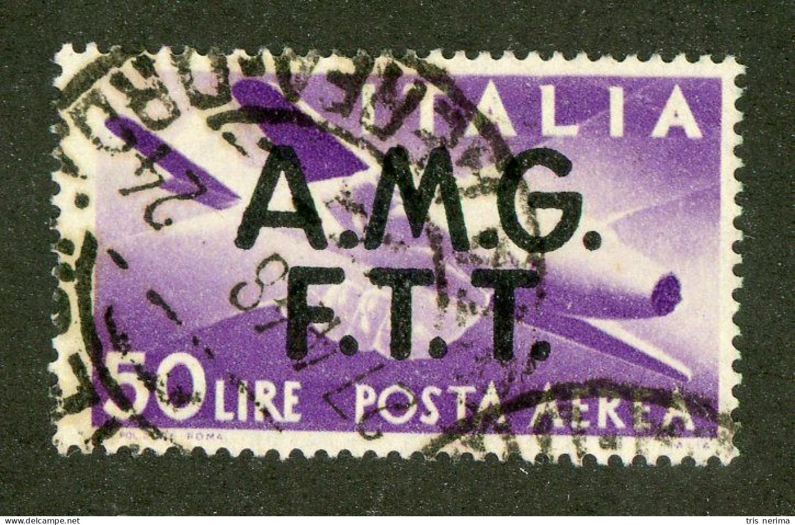 886 Italy 1947 Scott #C6 Used (Lower Bids 20% Off) - Poste Aérienne