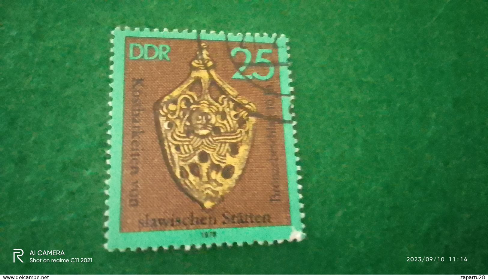 D.ALMANYA1970-1980          25PFG       USED - Gebraucht