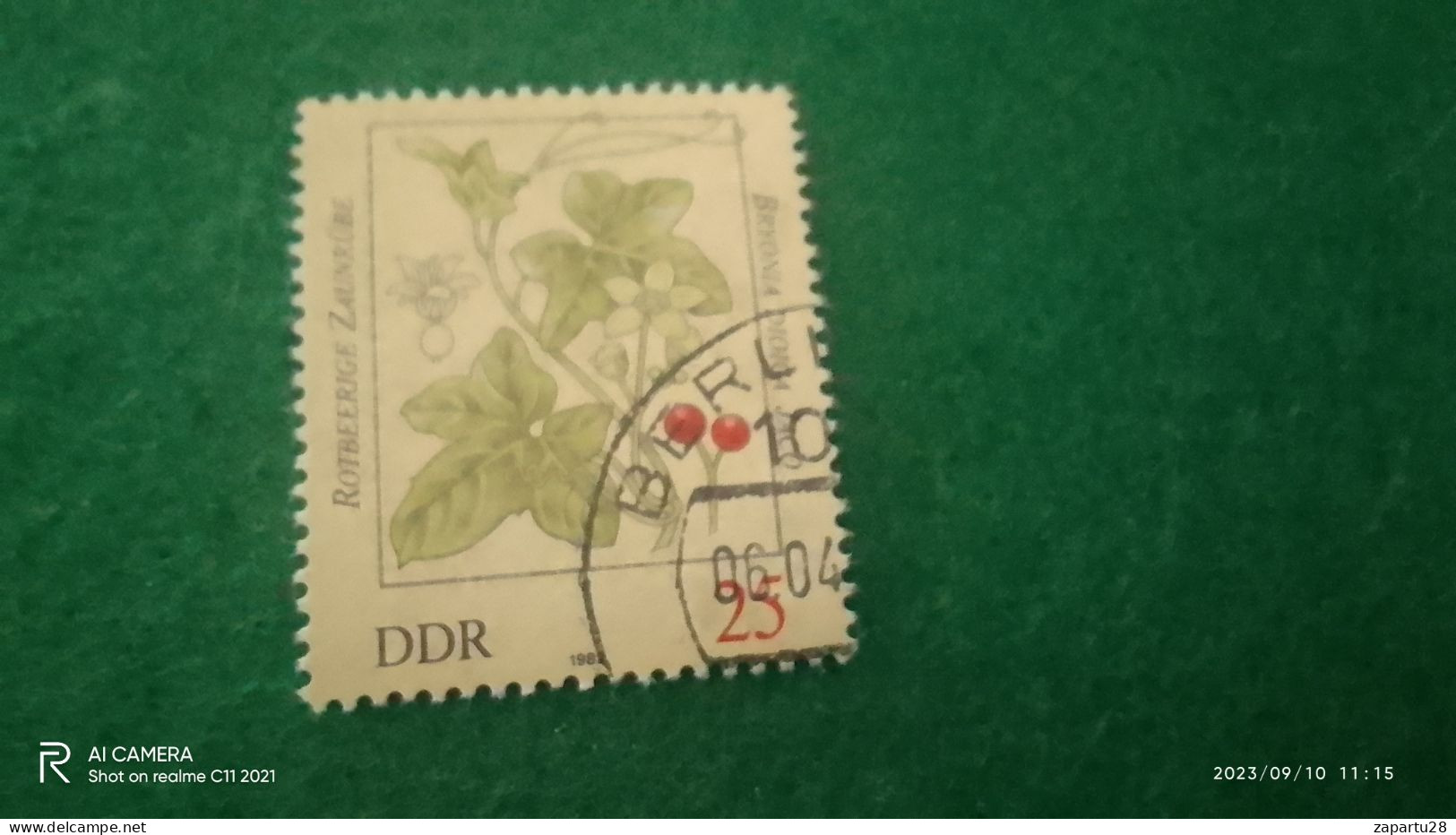 D.ALMANYA1970-1980          25PFG       USED - Gebraucht