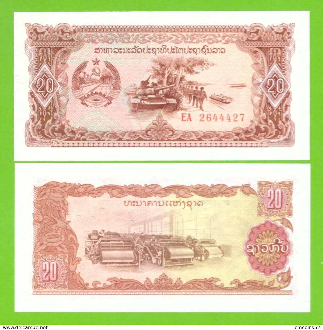 LAOS 20 KIP 1979 P-28b  UNC - Laos