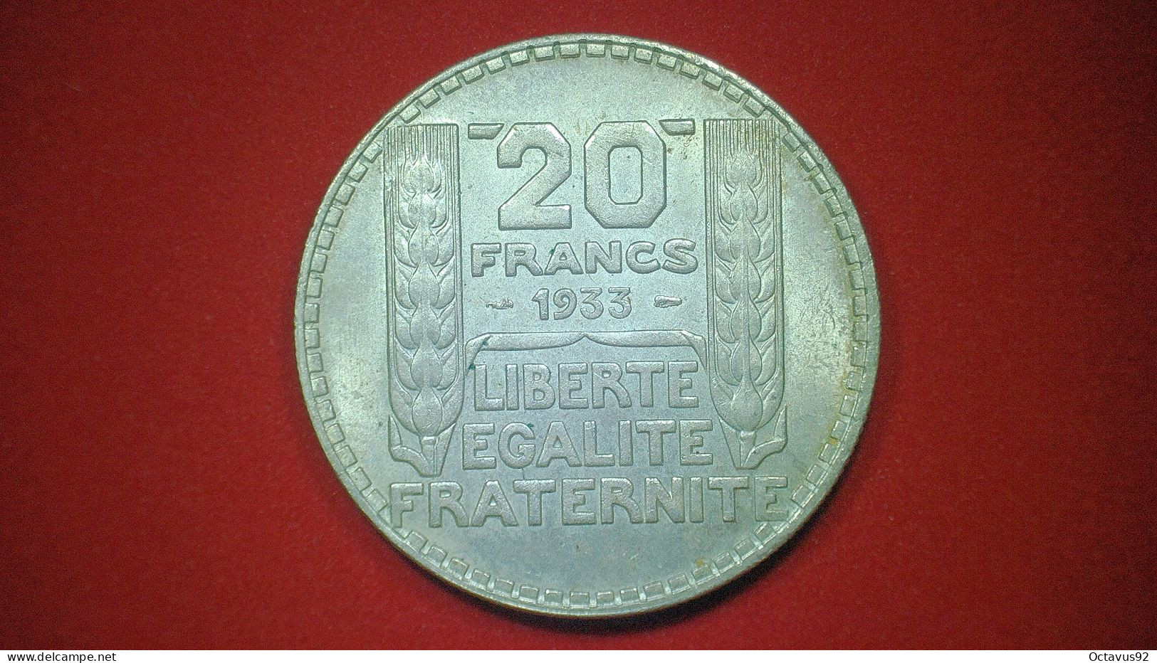 20 FRANCS TURIN 1929 - 20 Francs