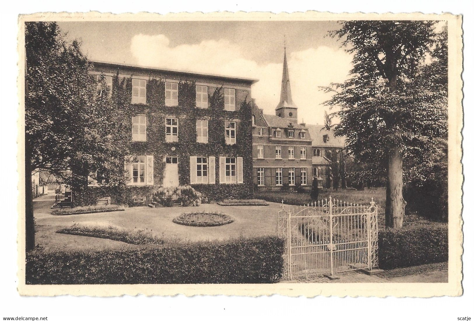 Alken,   Retraitehuis.   -   Voorkant.   -   1958   Naar   Mons - Alken