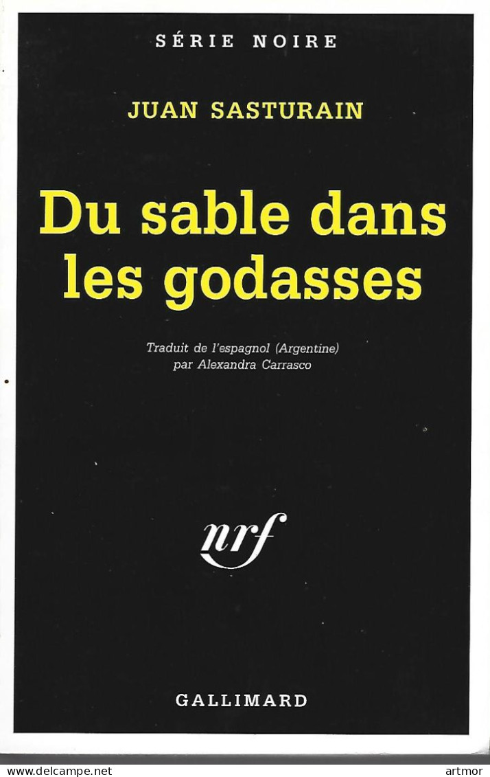 SERIE NOIRE N° 2404 - EO 1995- SASTURIAN - DU SABLE DANS LES GODASSES - Série Noire