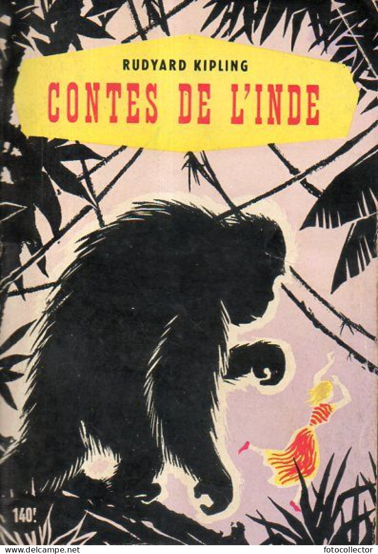 Jeunesse : Contes De L'Inde Par Rudyard Kipling - Cuentos