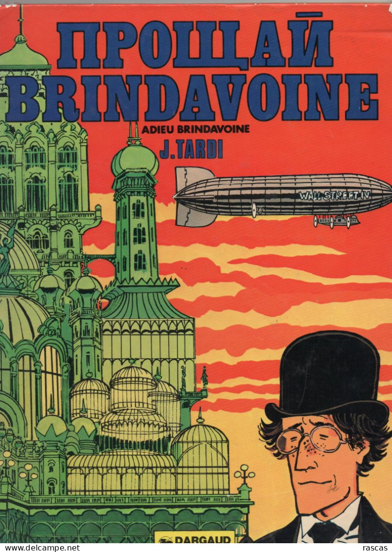 BANDE DESSINEE DE TARDI - ADIEU BRINDAVOINE - Tardi