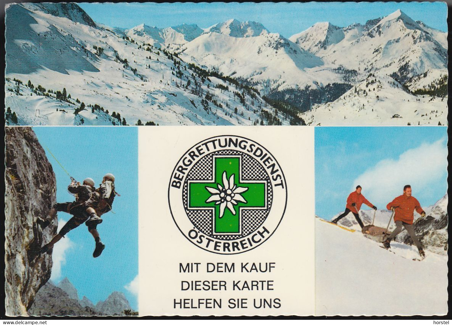 Austria - 5562 Obertauern - Bergrettungsdienst - Nice Stamp - Obertauern