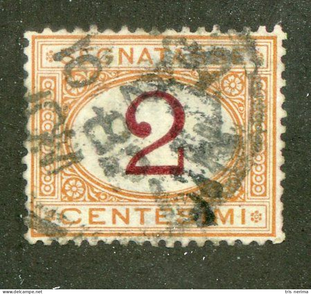 943 Italy 1870 Scott #J4 Used (Lower Bids 20% Off) - Taxe