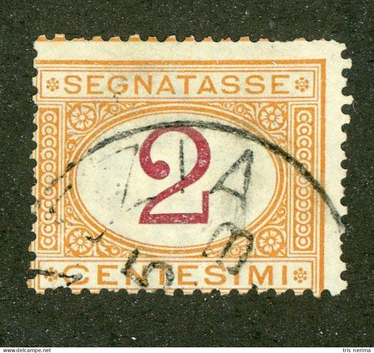 947 Italy 1870 Scott #J4 Used (Lower Bids 20% Off) - Taxe