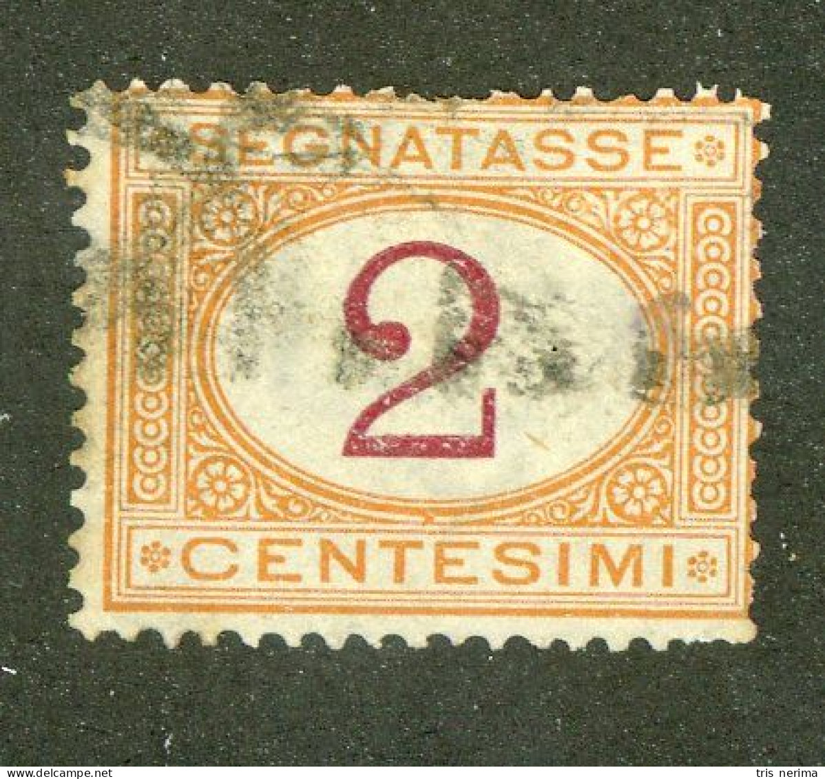 949 Italy 1870 Scott #J4 Used (Lower Bids 20% Off) - Taxe