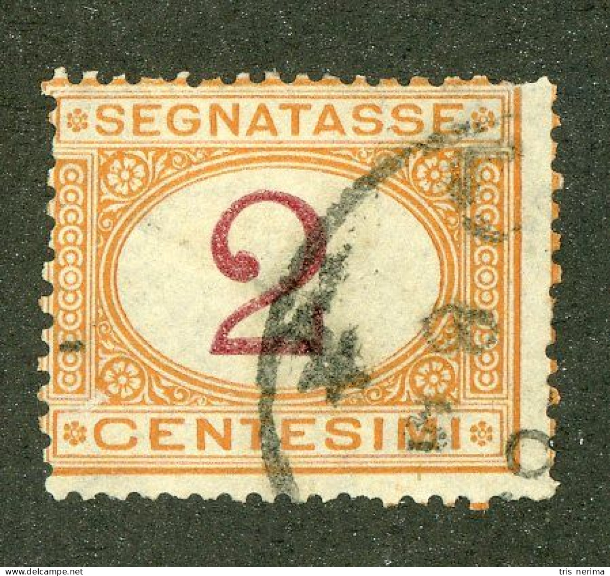 953 Italy 1870 Scott #J4 Used (Lower Bids 20% Off) - Taxe