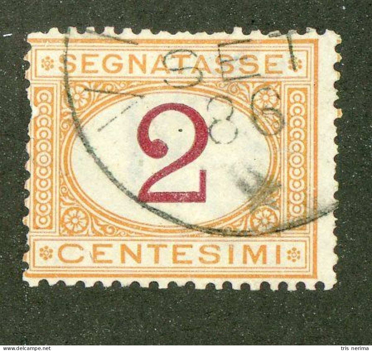 954A Italy 1870 Scott #J4 Used (Lower Bids 20% Off) - Strafport